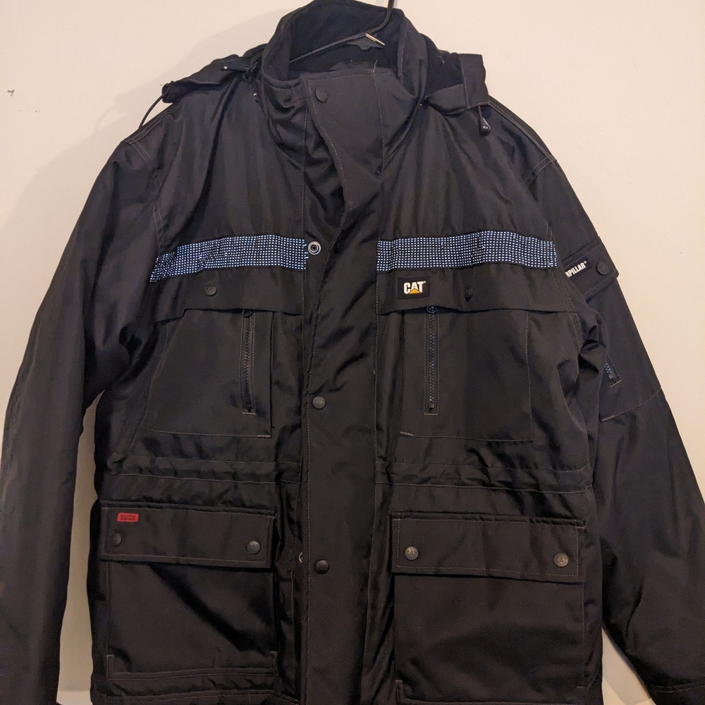 CAT work wear heavy duty insulated coat - L